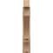 Ekena Millwork 5 1/2-in W x 26-in D x 32-in H Balboa Block Rough Cedar Woodgrain TimberThane Outlooker, Primed Tan OUTUR055X26X32BOA44RCPR - alternate 5